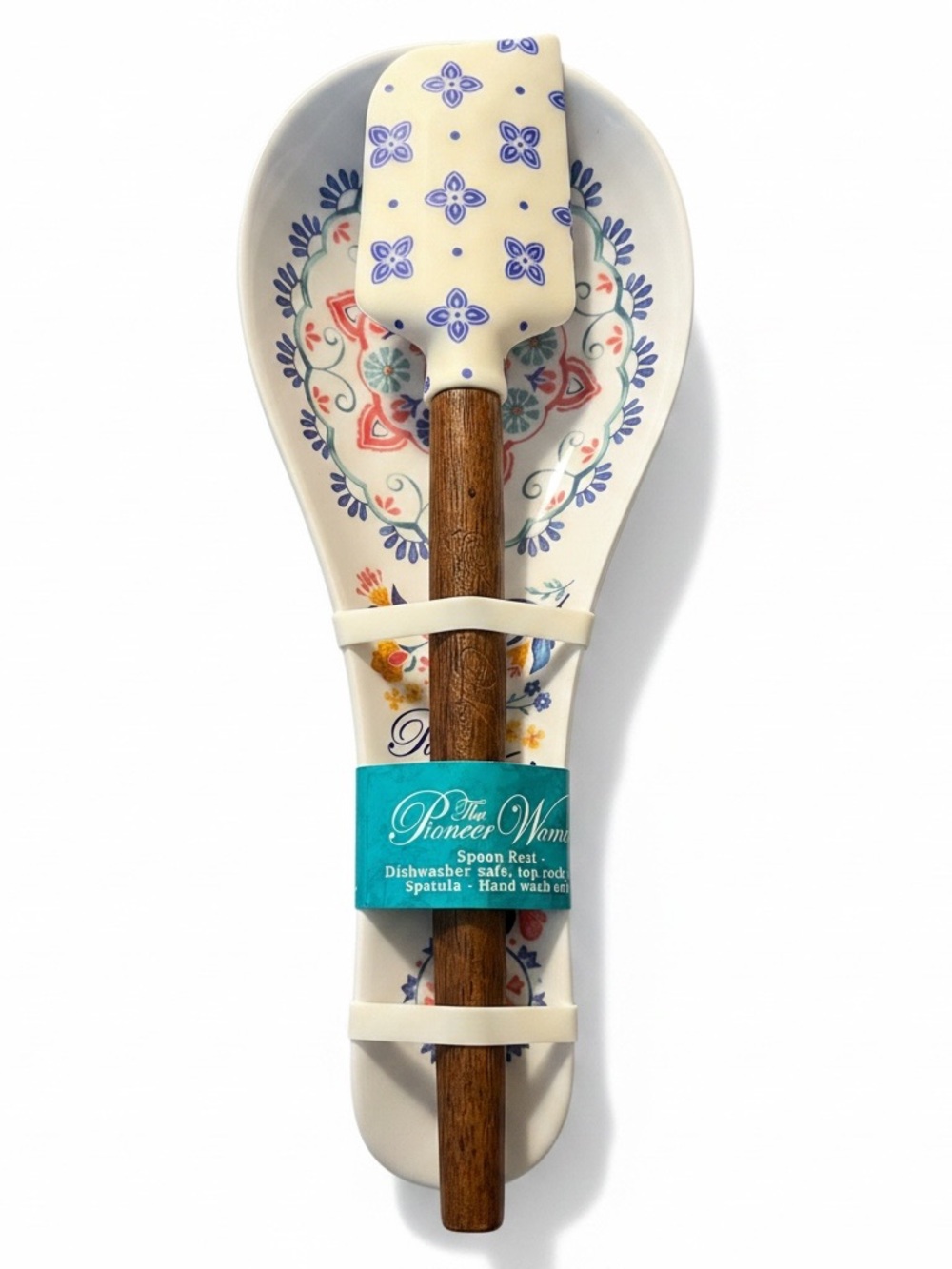 👩‍🍳⏲️”Pioneer Woman” Spoon Rest and Spatula Set ((NWT))⏲️👩‍🍳